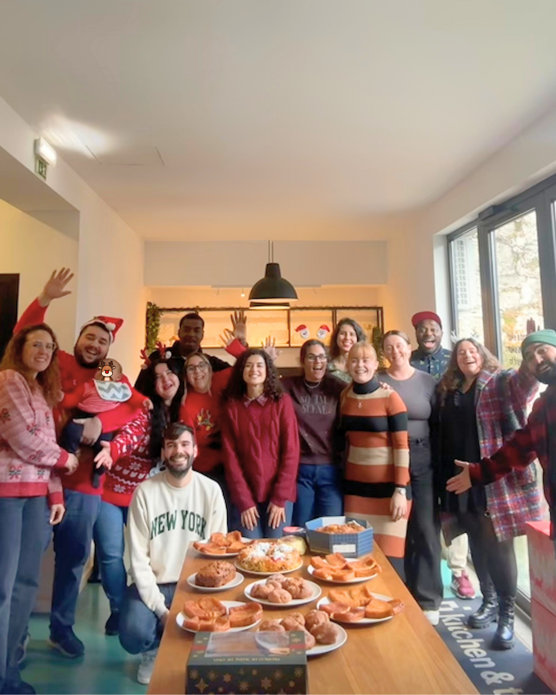 Team at Christmas