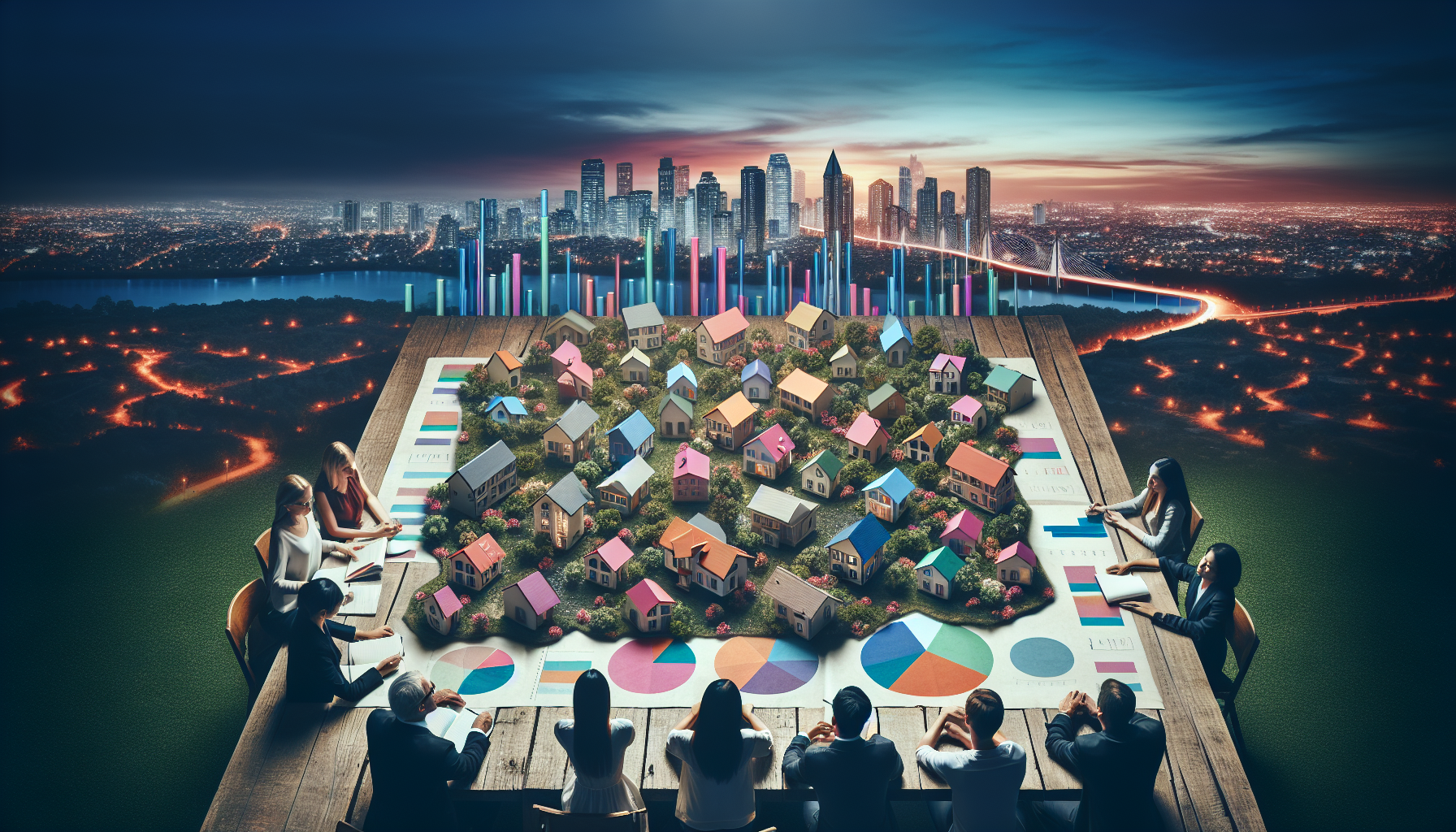 Exploring real estate options in destination country